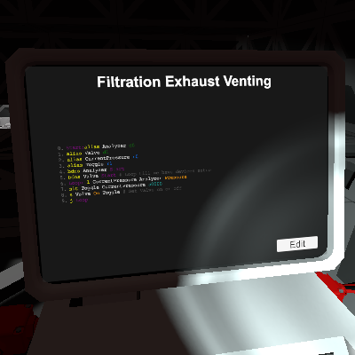 Filtration Exhaust Venting
