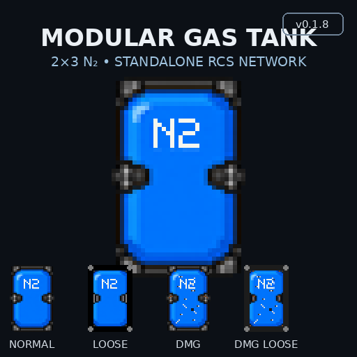 Modular Gas Tank N2 2x3 preview