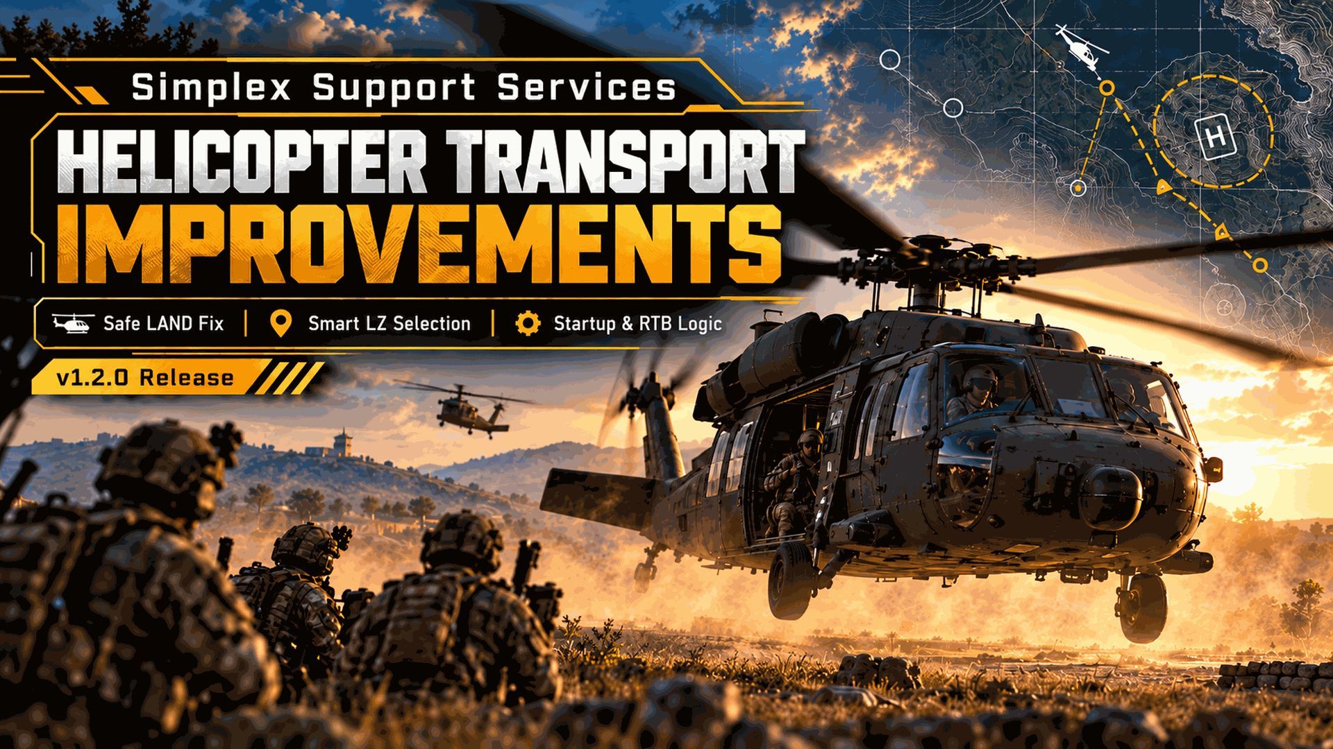 Simplex Support Services – Helicopter Transport Improvements