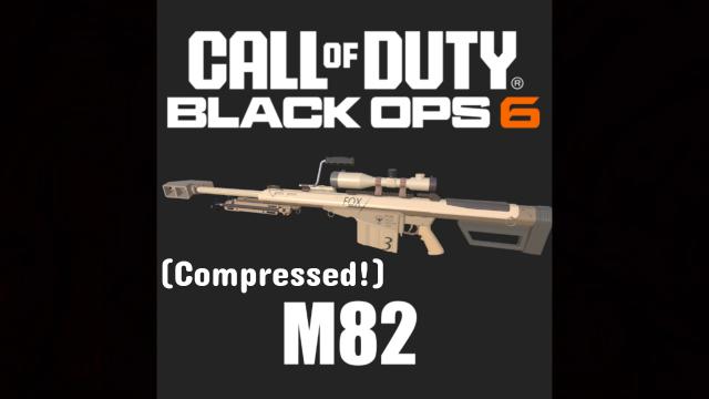 [Blue Archive] COD21 Black Ops 6 M82 [Otogi's Weapon] (with black outline) [Replace Military Sniper] (Compressed Edition)