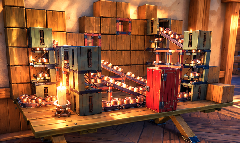 Rollercoaster Decor preview