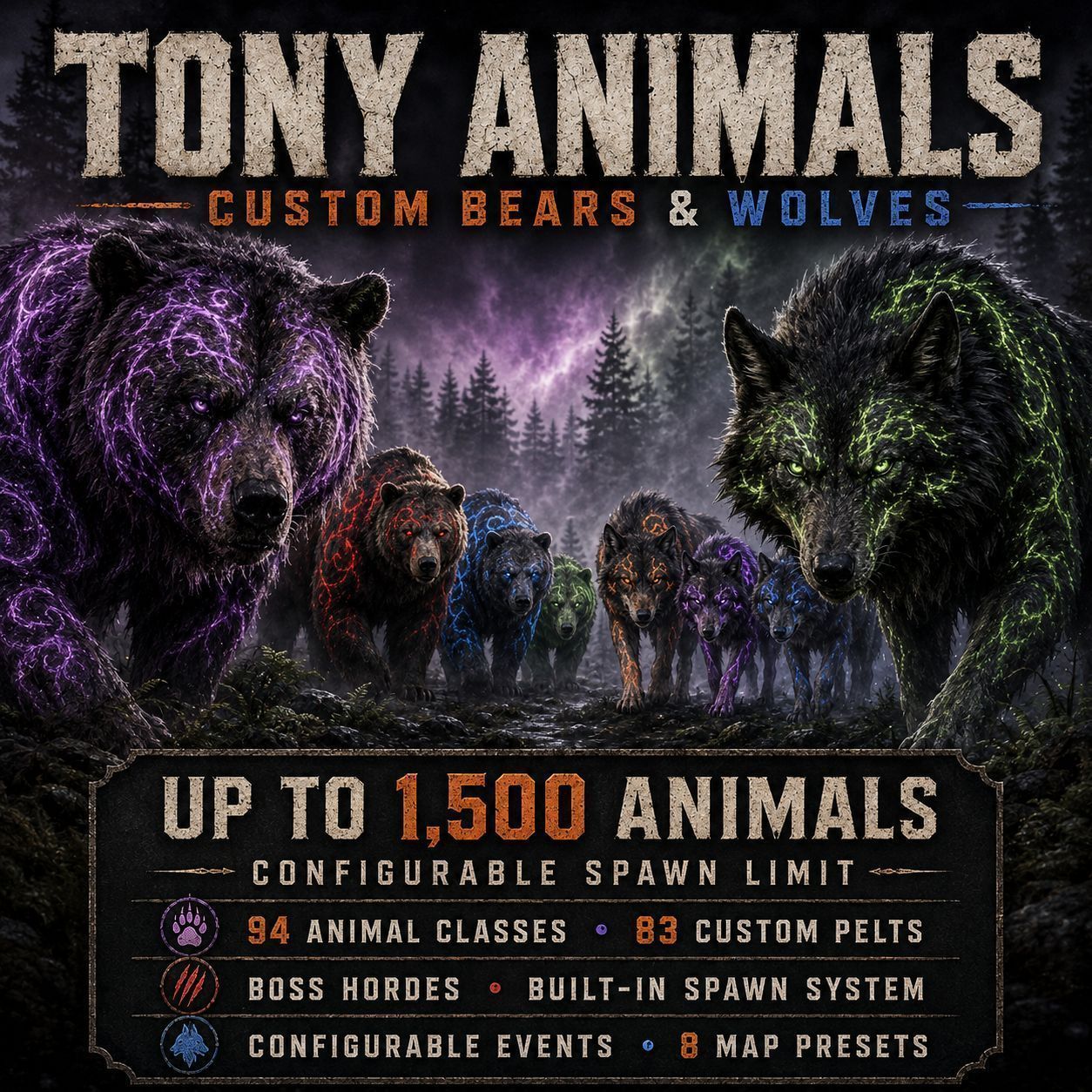 Tony Animals Upgraded