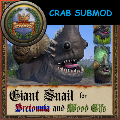 Giant Snail by Dead Baron (Crustacean Nation submod)
