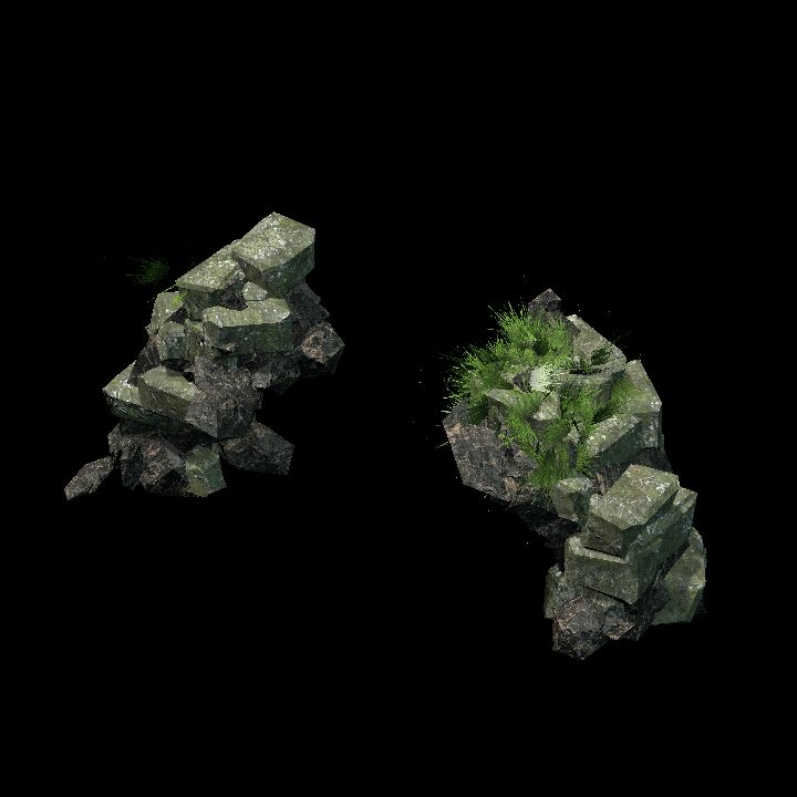 Jungle Ruins - arch 3 B