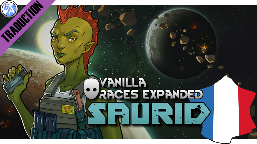 Vanilla Races Expanded - Saurid [Fr]