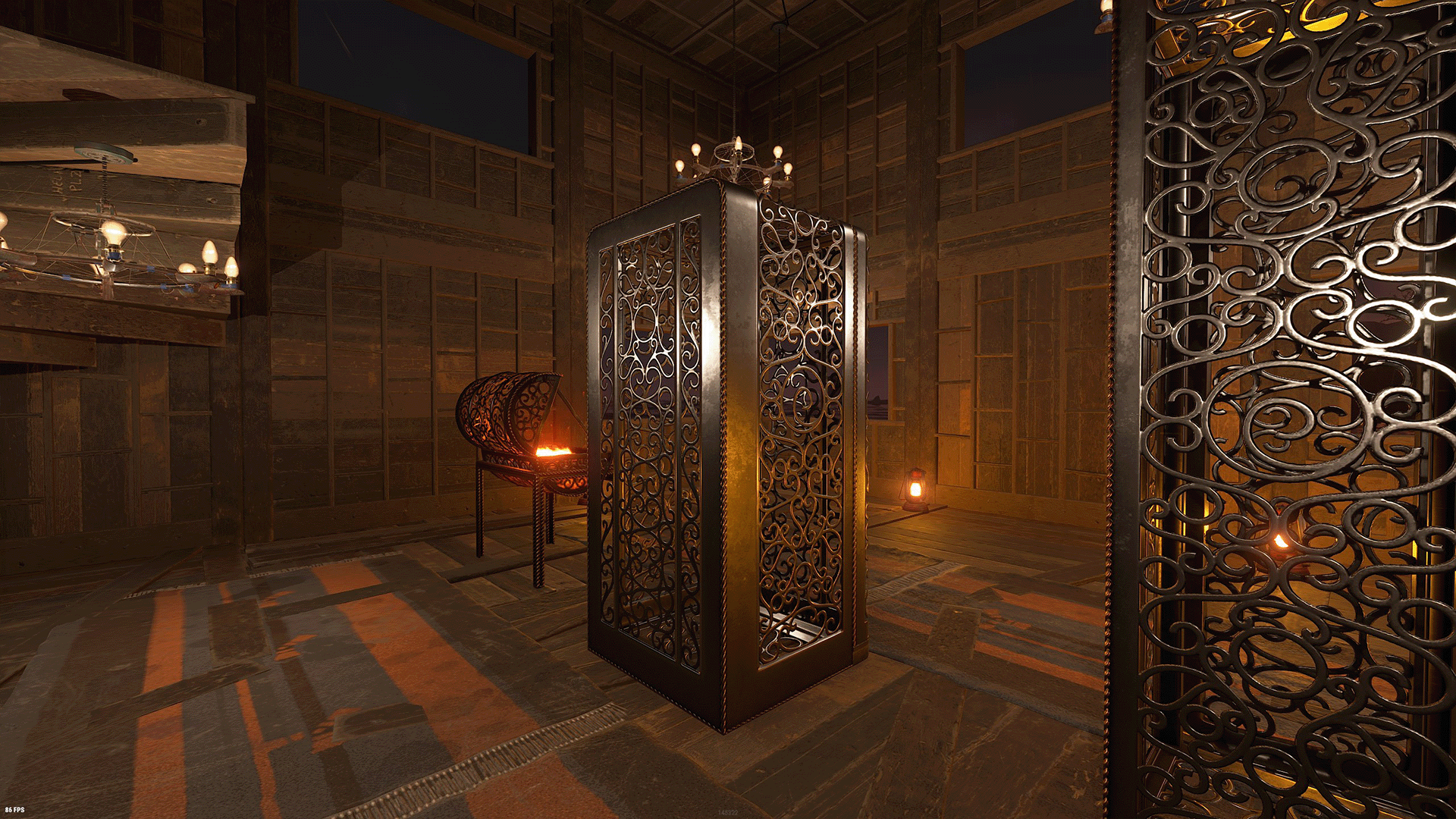 Wrought Iron Fridge thumbnail 3
