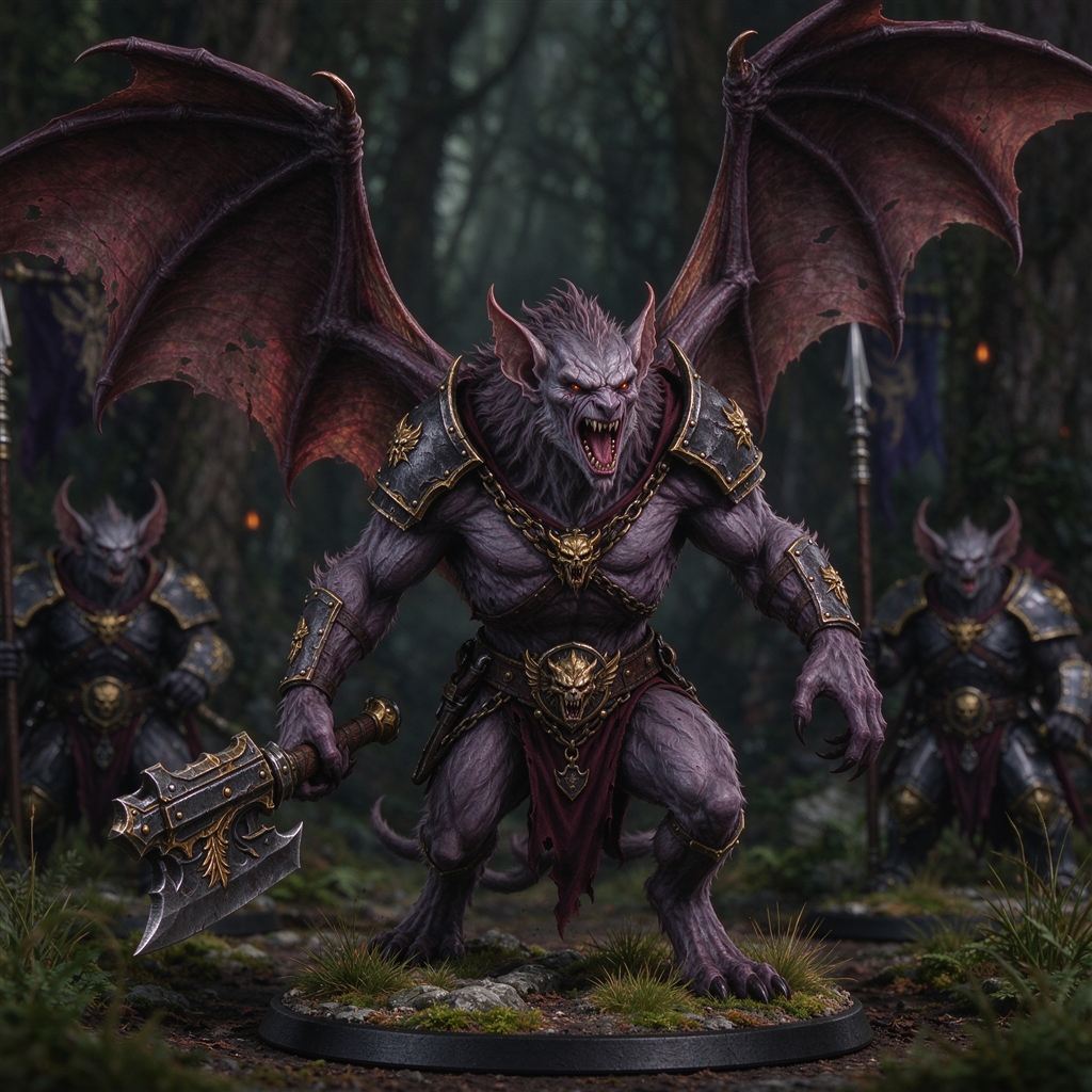 吸血鬼兽形蝠狼强化 / Vampire Varghulf Beast Form Enhancement