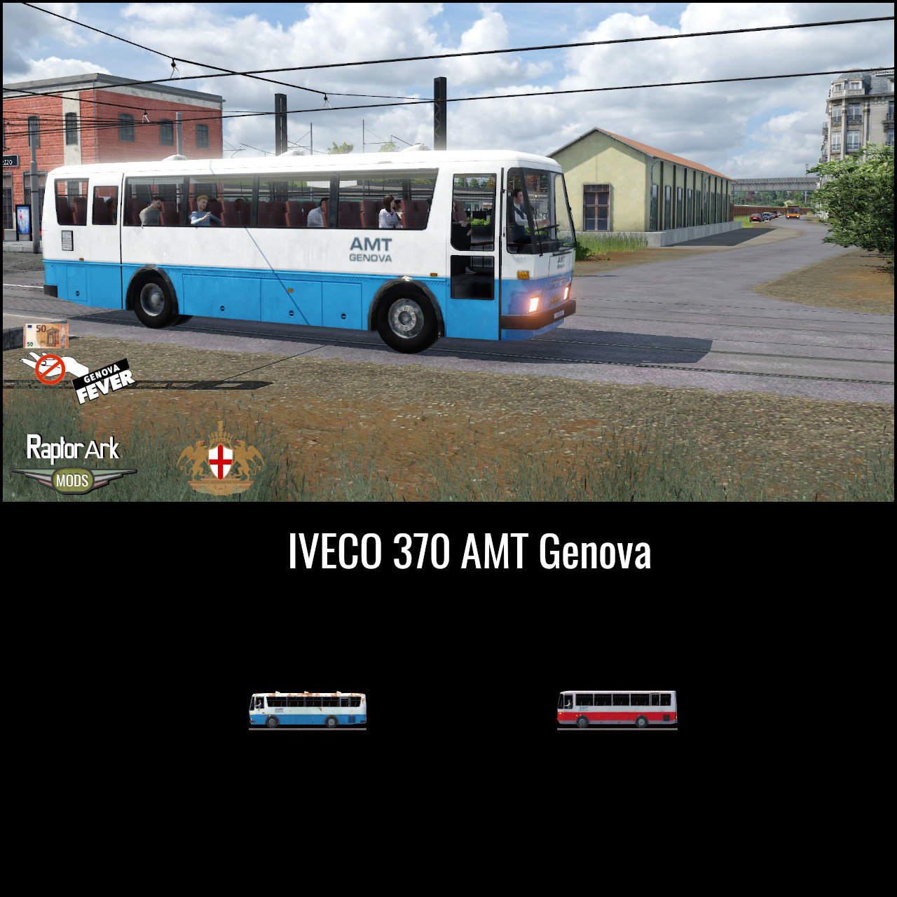 Iveco 370 bus AMT - Genova