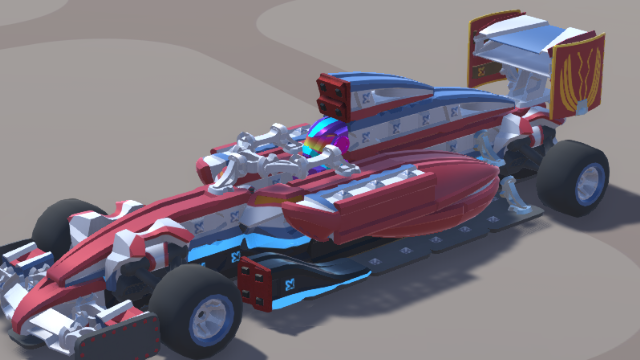 F1 racing car