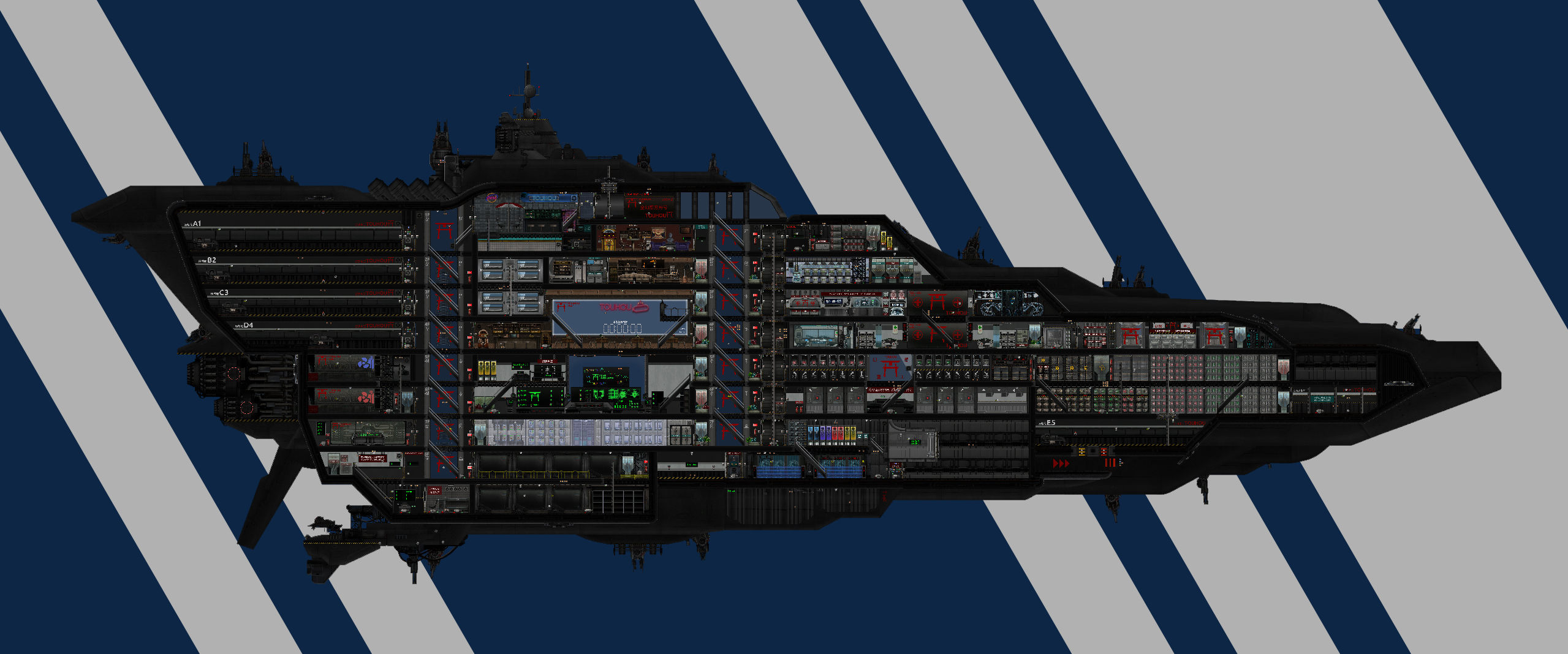 Ultra large automatic ship – Barotrauma Mod