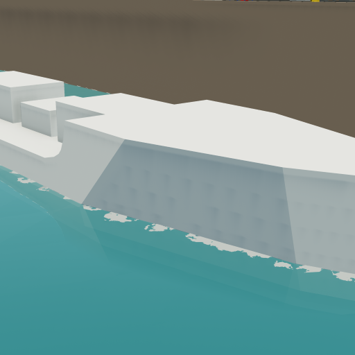 Large Wide Ship Hull