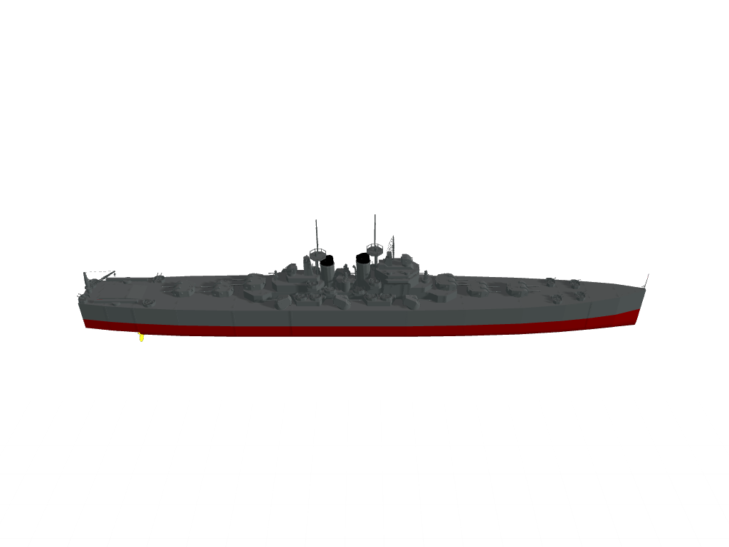 [USN] CL Worcester 1950