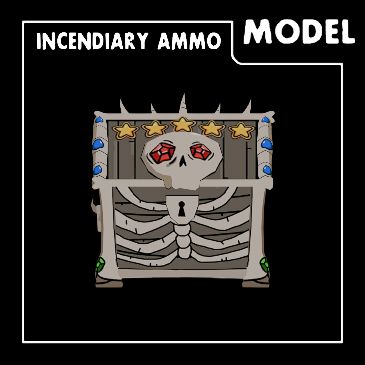Incendiary Ammo: 5 Star Chest [Adventure Time Card Wars]