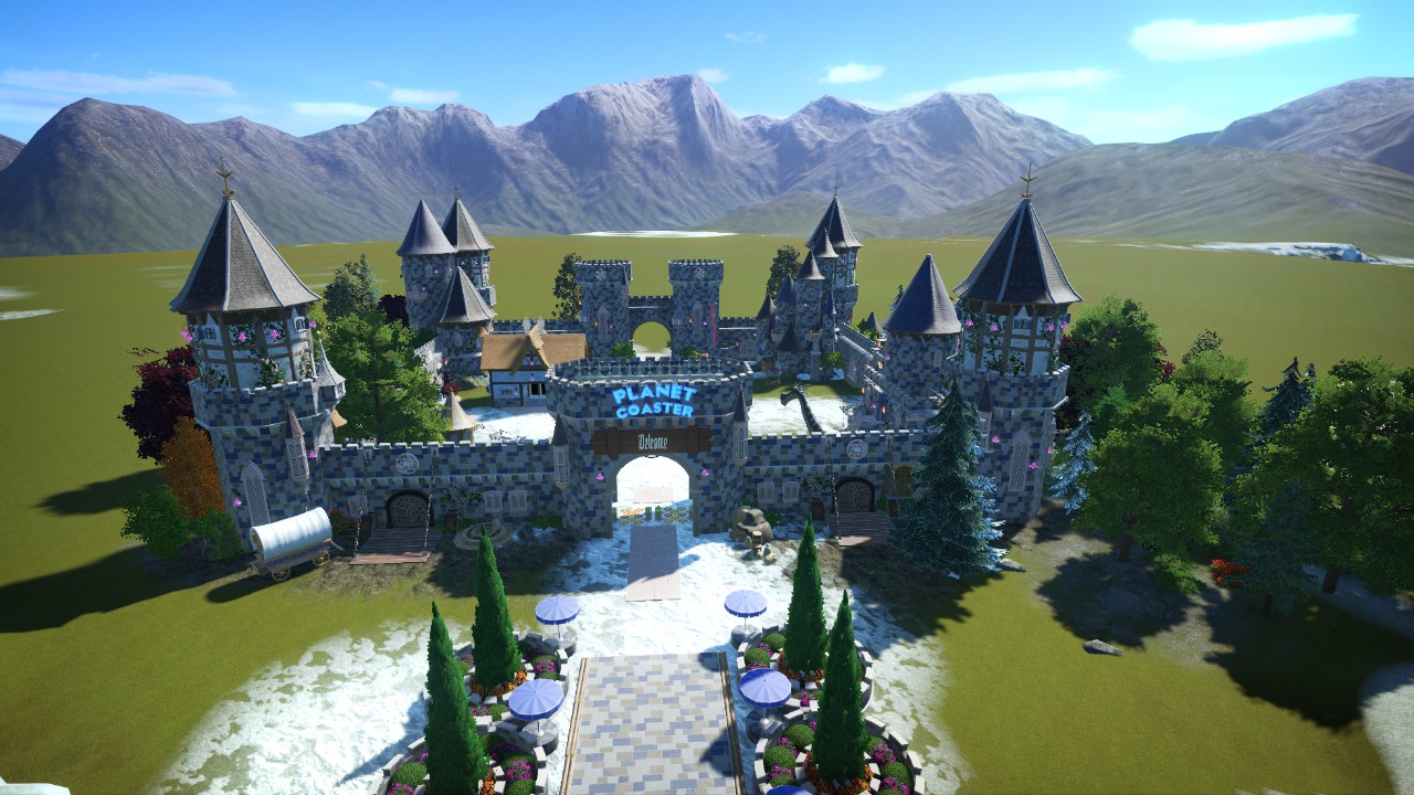 Royal Park Entrance Castle