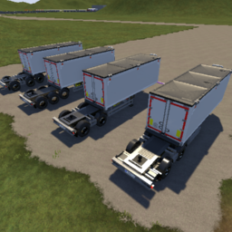 EU Front-B Moving-Floor Trailer Set
