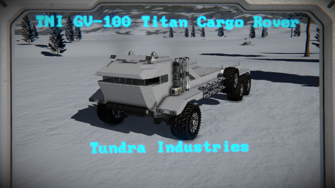 TNI GV-100 Titan Cargo Rover