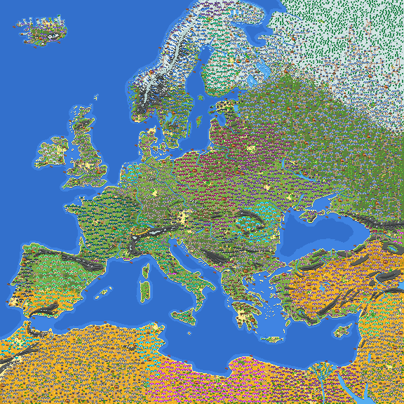 Europe but it has 200 villages