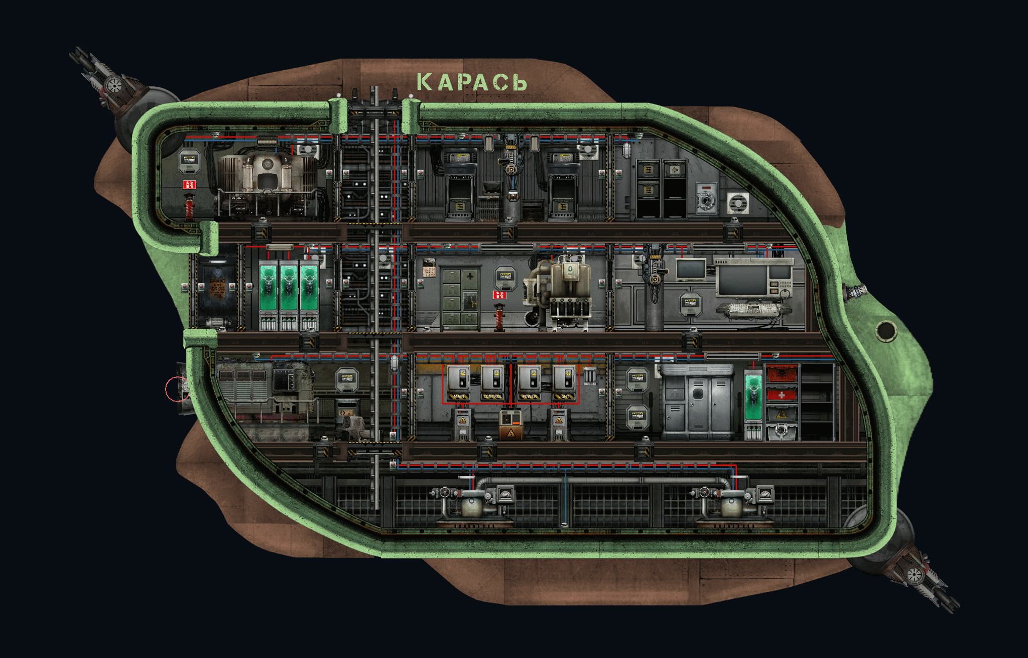 Carassius 2 – Barotrauma Mod