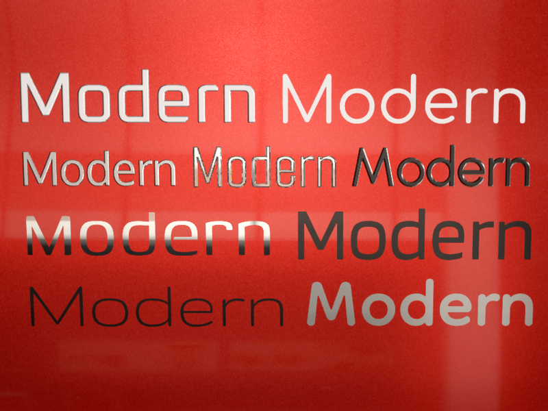 Text Pack: Modern
