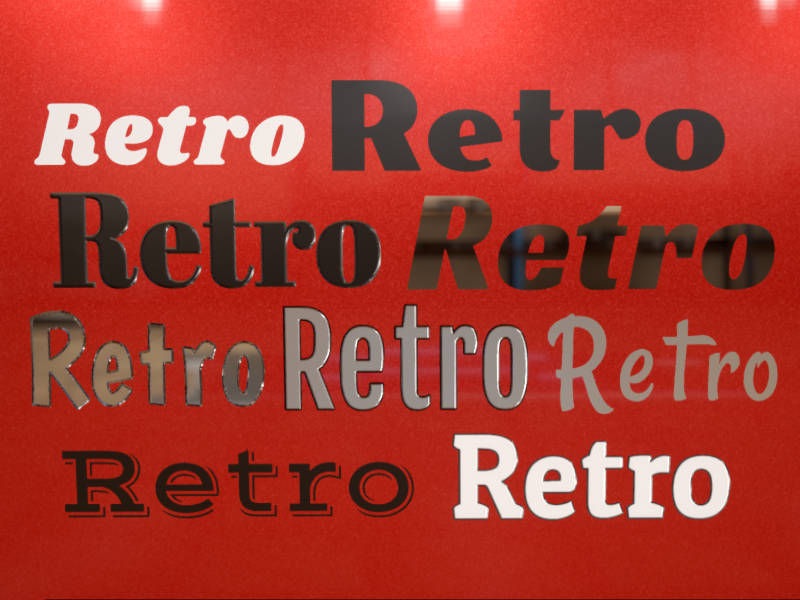 Text Pack: Retro