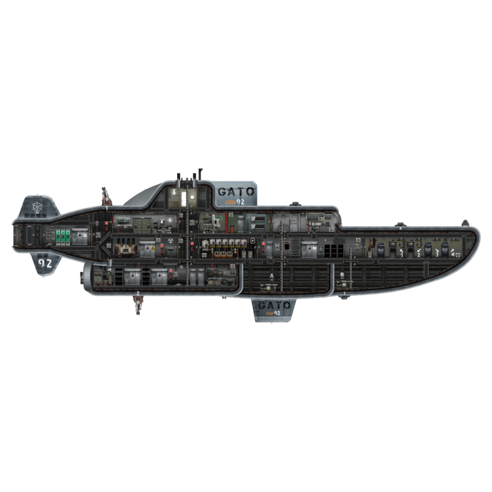 Gato SSN-92 – Barotrauma Mod