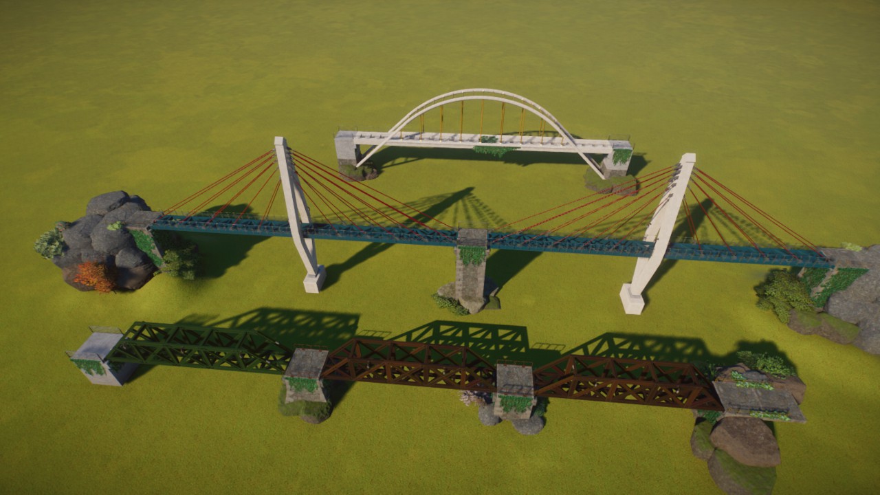 Train Bridge Set