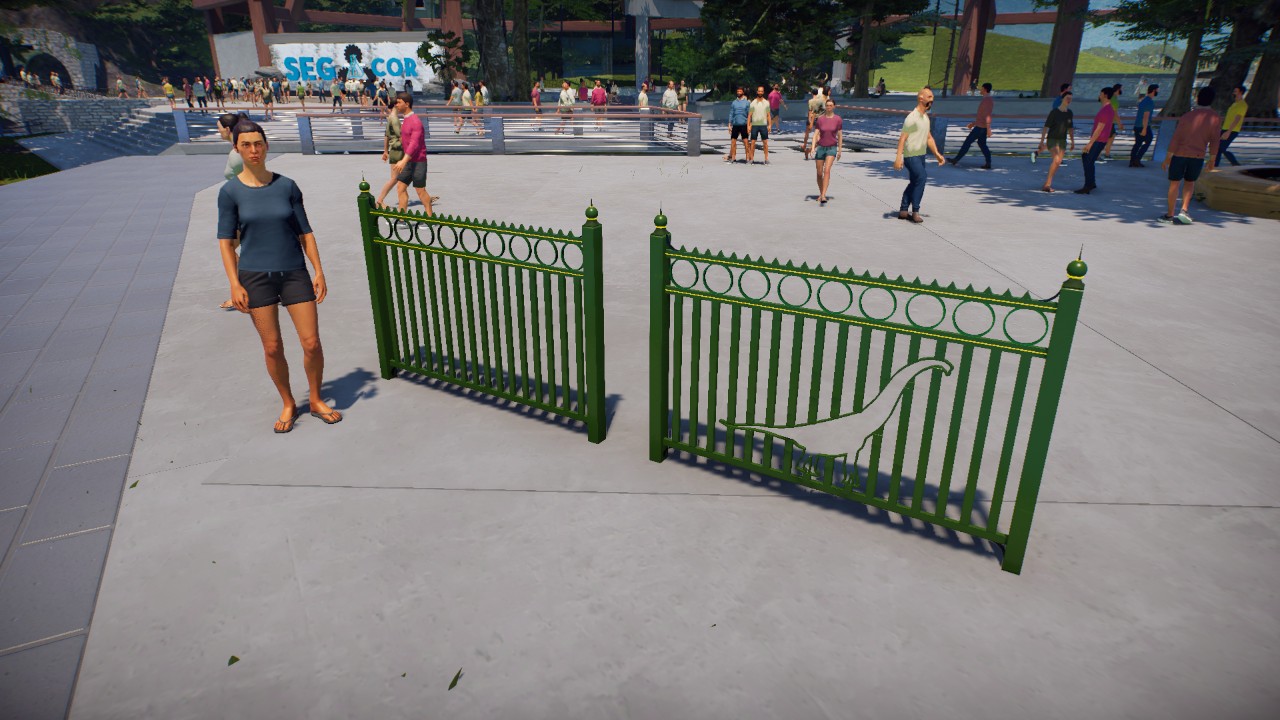 park fence