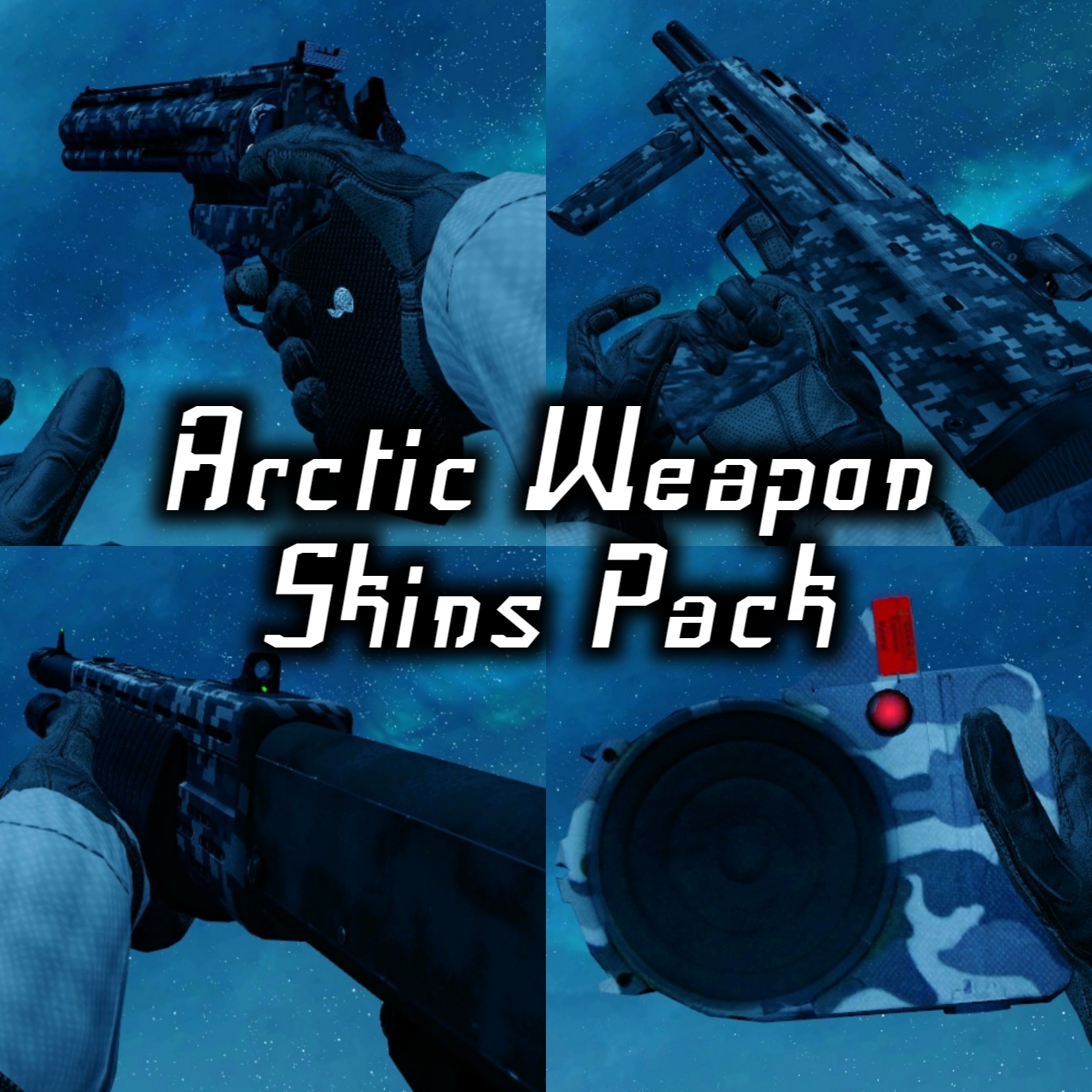 Arctic Weapon Skins Pack