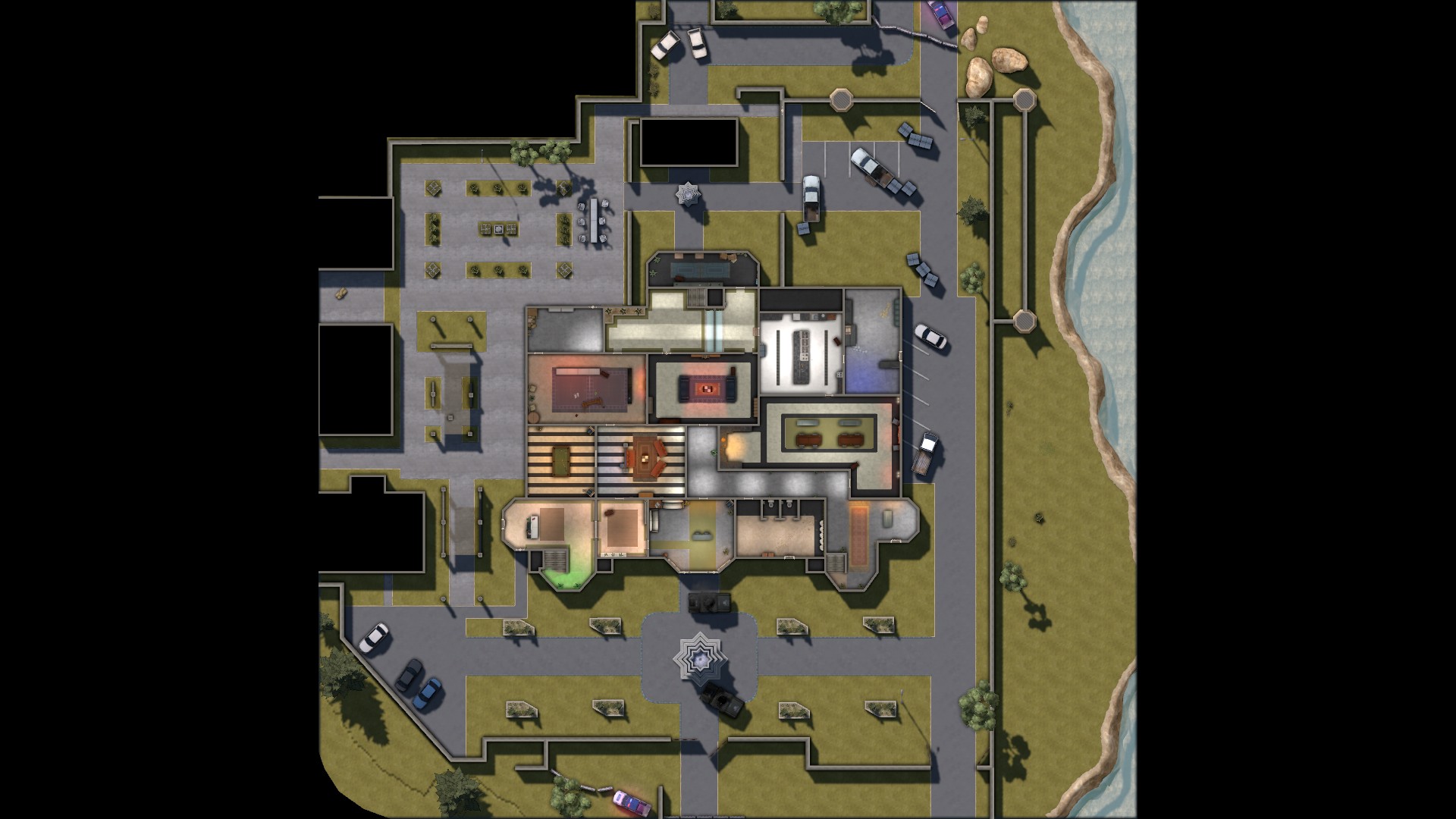 Rainbow Six Siege Emerald Plains (Ground Floor)