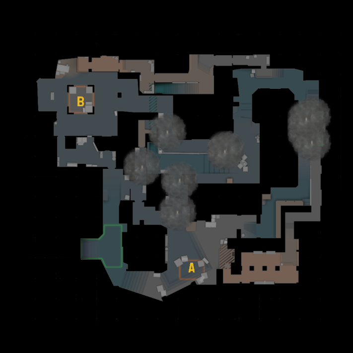 米垃圾匪方中路道具 (有基础快烟) – Counter-Strike 2 Mod