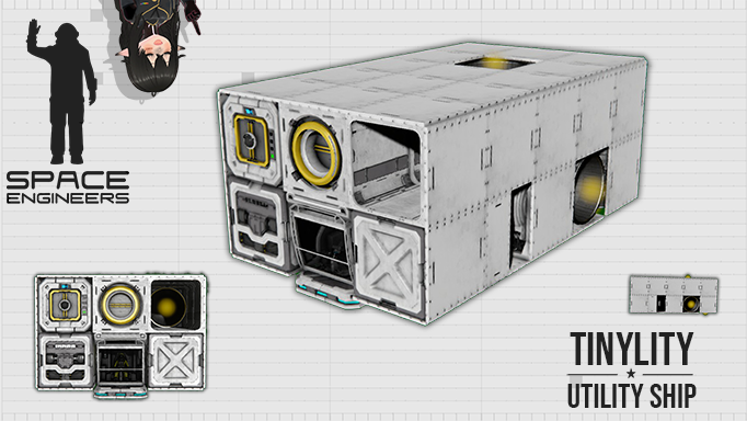 Tinylity Omnibuoyant Ultralight Survival Utility Ship (Broken, check description)