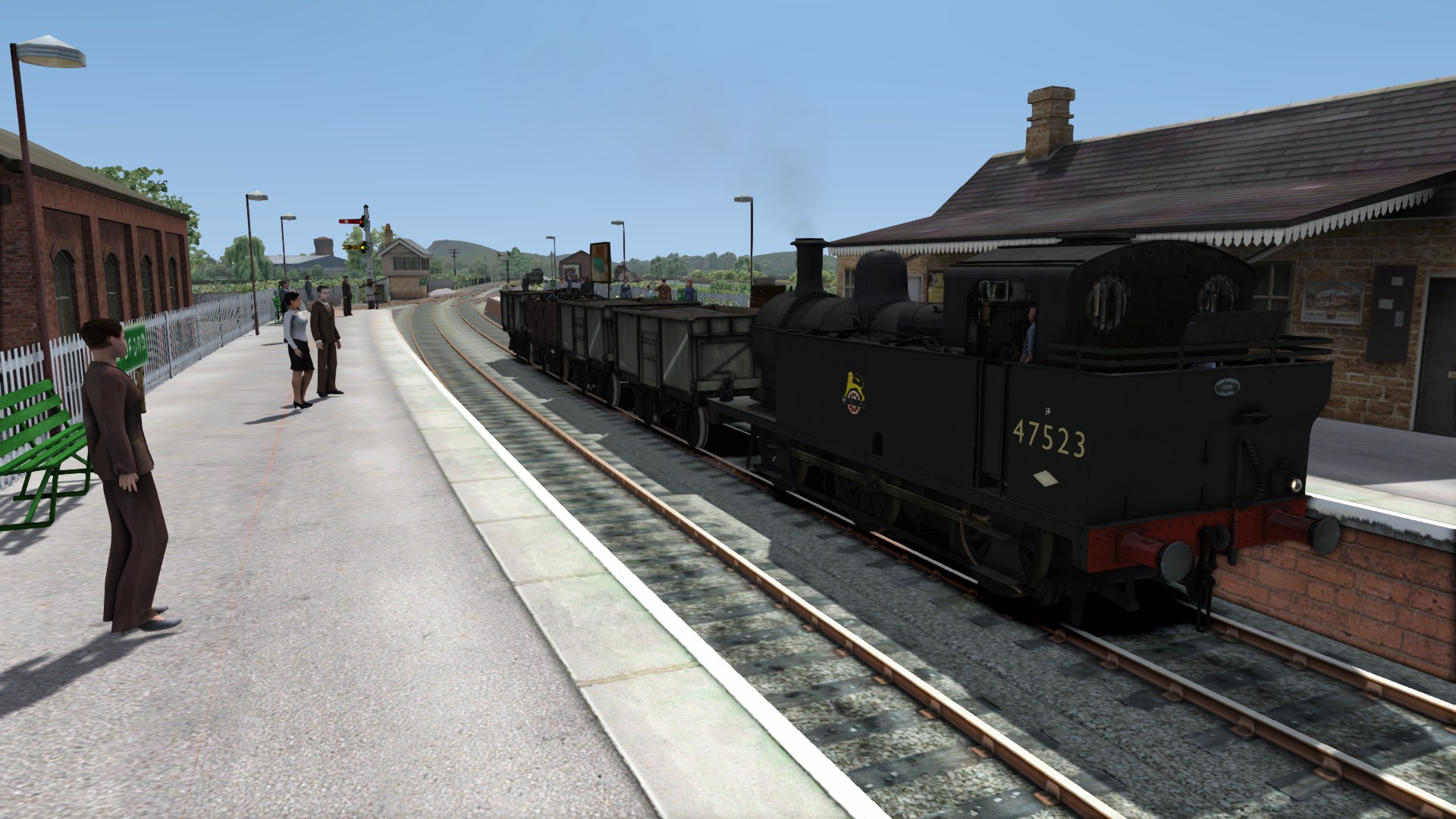 [HS]-Shunting at Southbridge (Fowler 3F)