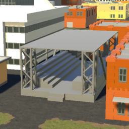 Small Steel Open Stage