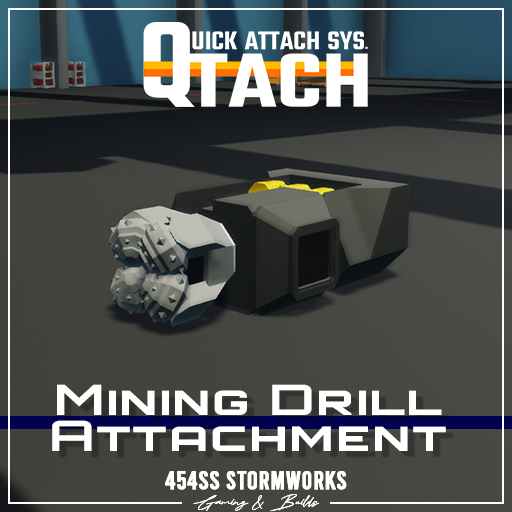 Q1TACH Attachment: Mining Drill