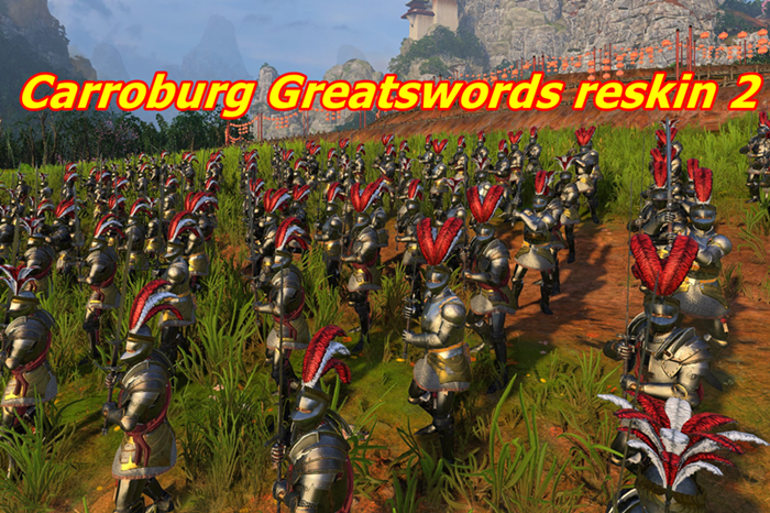 Carroburg Greatsword reskin ver.2