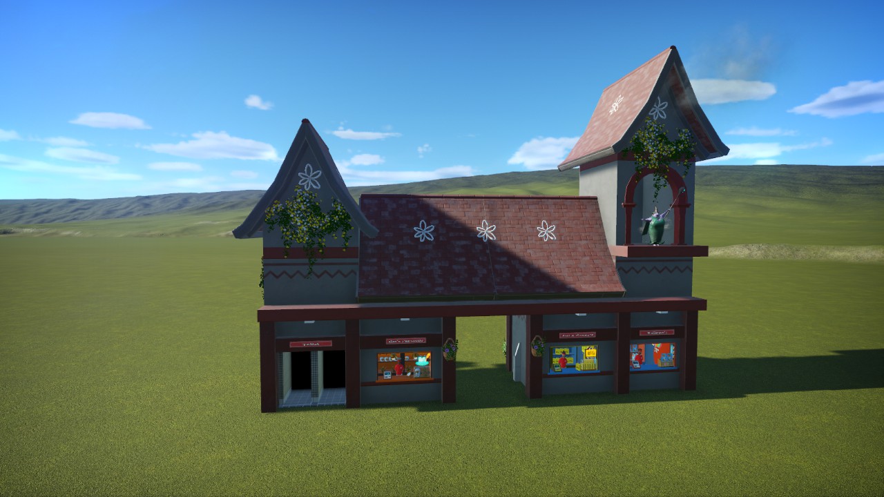 [EzyBox] Modern - Gate/Giftshops