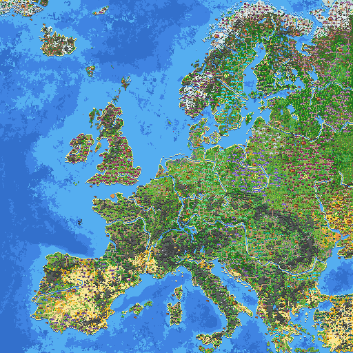 Europe With every country