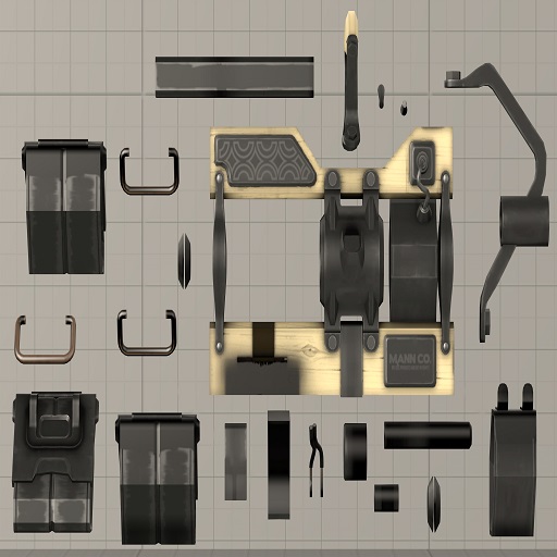 Team Fortress 2 Enhanced Graphite Perisher (Prop)