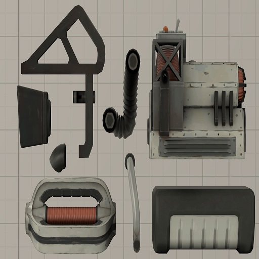 Team Fortress 2 Enhanced Coilgun 'Laika II' (Prop)