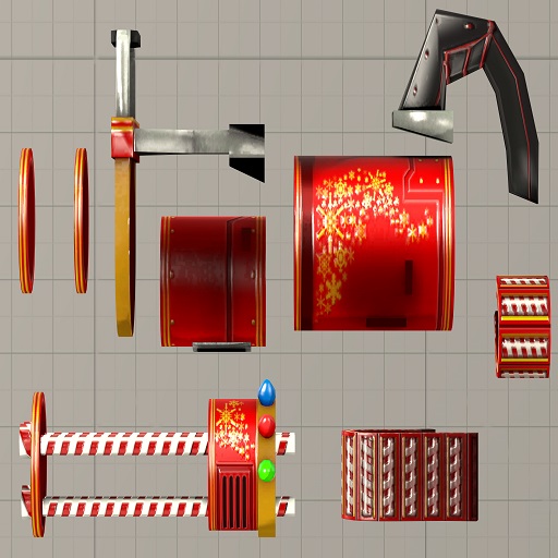 Team Fortress 2 Enhanced The Candy Cane Launcher (Prop)