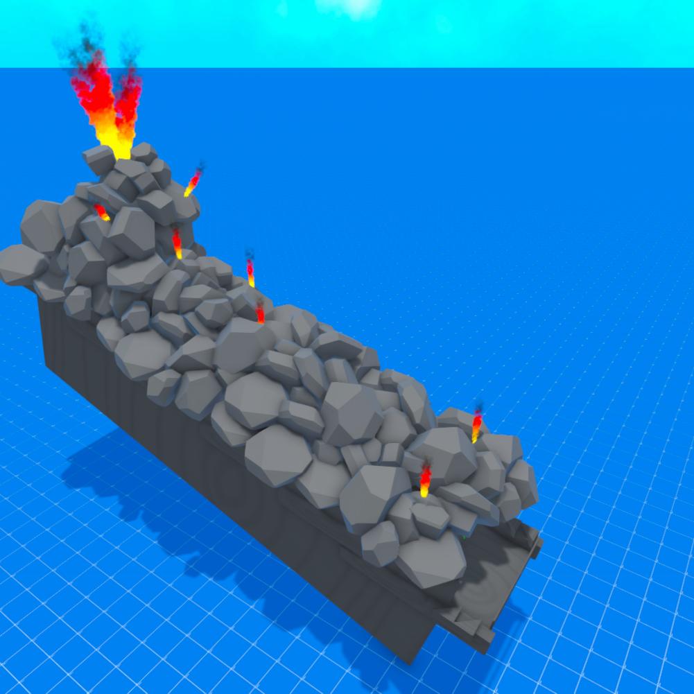 Lava Track Start 3k marbles