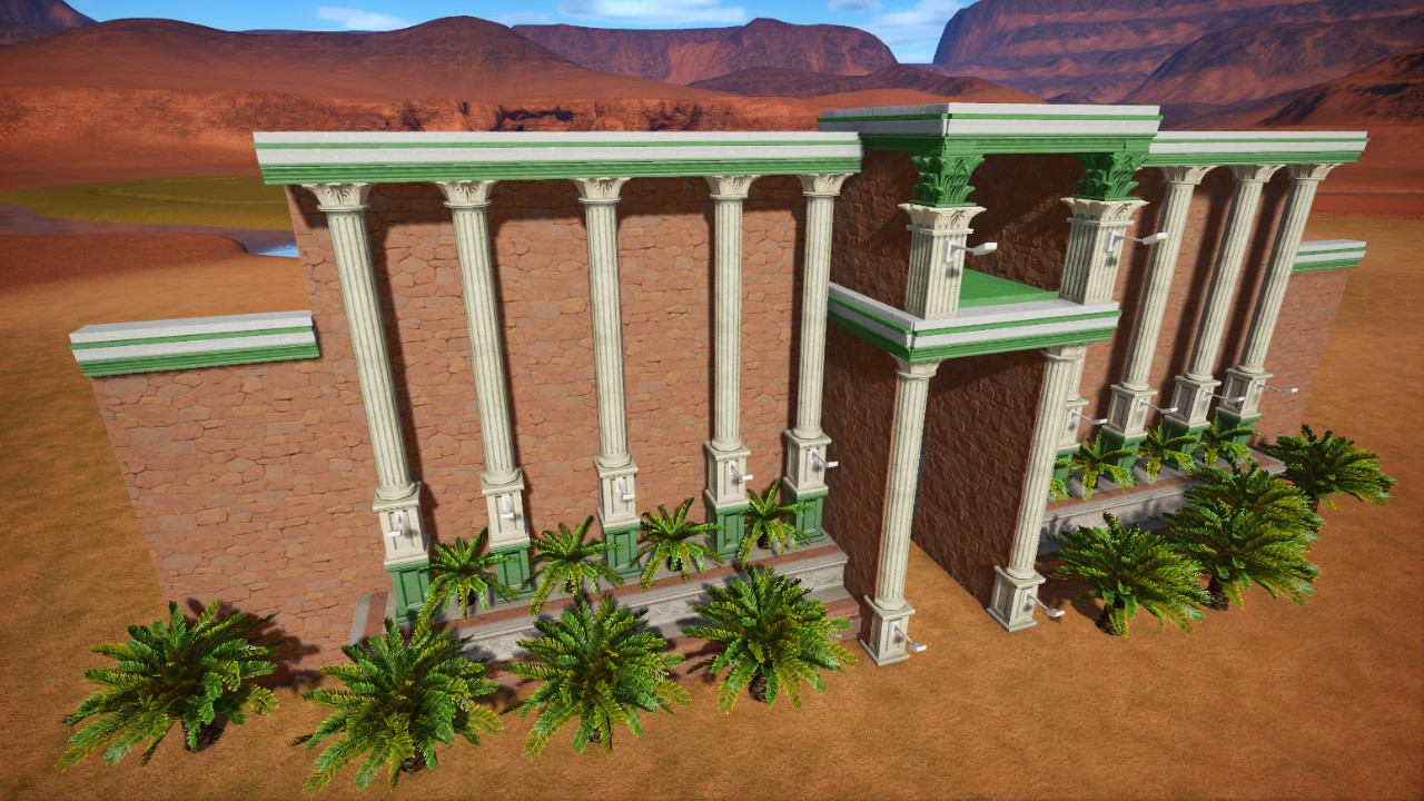 Roman railway/ride skin preview