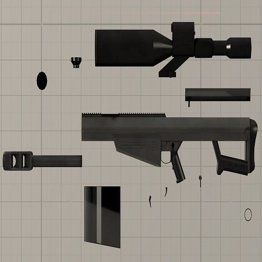 Team Fortress 2 Enhanced Barret (Prop)