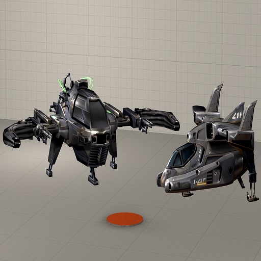 Unreal Tournament 2004 Space Fighters (Props)