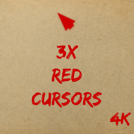 3X Red Cursors