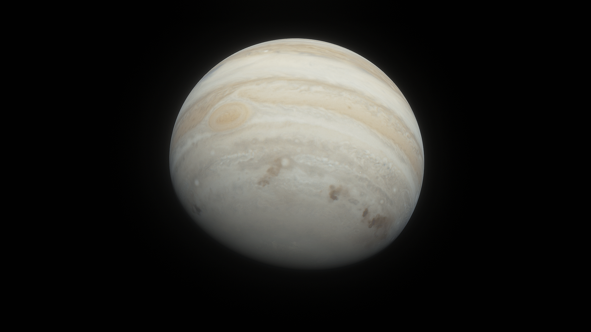 Jupiter (Shoemaker-Levy 9 scars)
