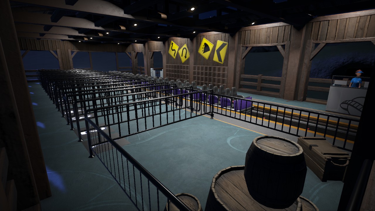 Intimin Prefab Coaster Station