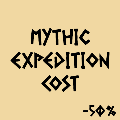 Mythic Expedition Cost -50%
