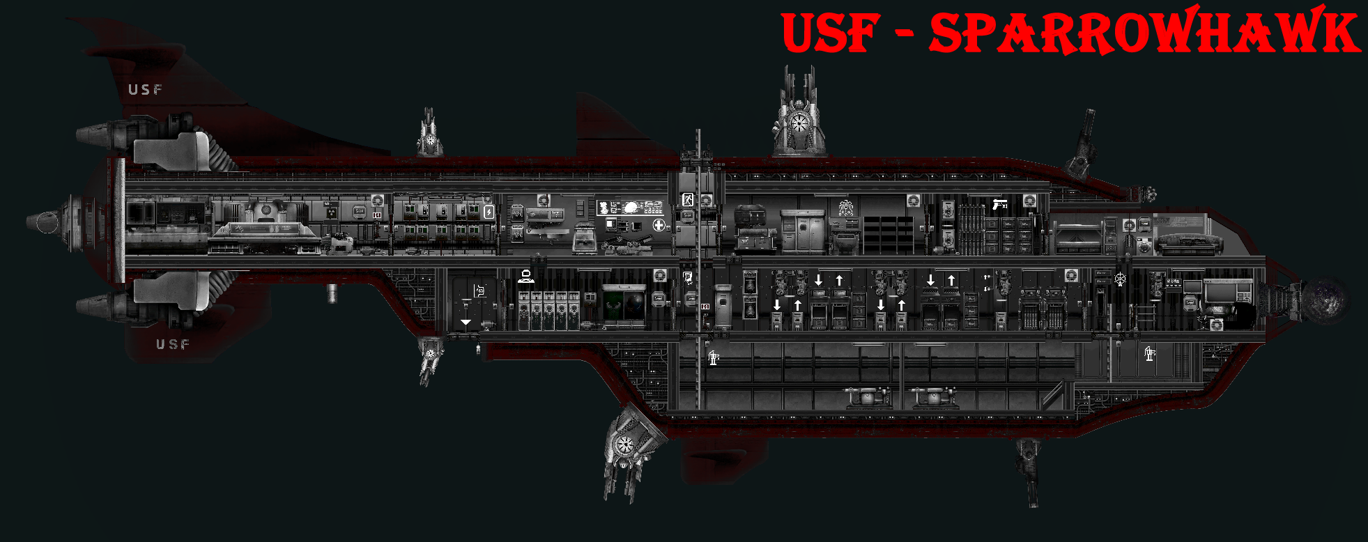 USF - Sparrowhawk – Barotrauma Mod