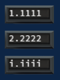 Monospaced Text Display